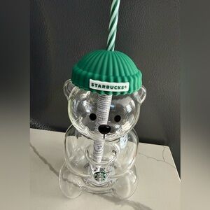Starbucks Green Lid Clear Bear Tumbler  from Starbucks.com
Willing to negotiate